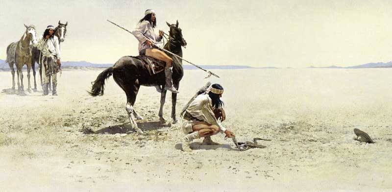 Apache Pursuit by Robert E. McGinnis