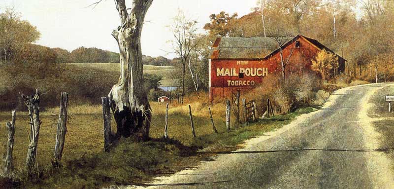 Ohio Farmstead by Robert E. McGinnis