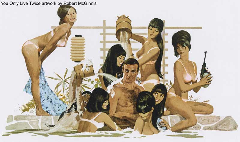Artwork for You Only Live Twice by Robert E. McGinnis